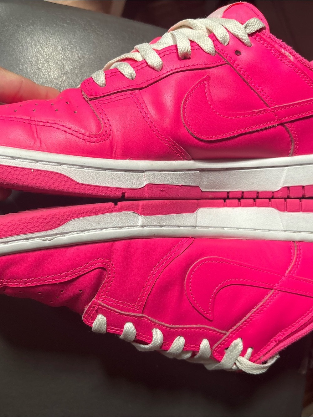 Nike Dunk Low Hyper Pink (W) DZ5196-600 - Size 10 - Picture 3 of 10